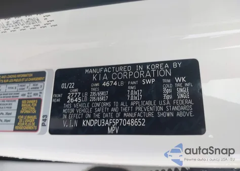 2023 Kia Sportage Lx из США, поврежденный, VIN KNDPU3AF5P7048652